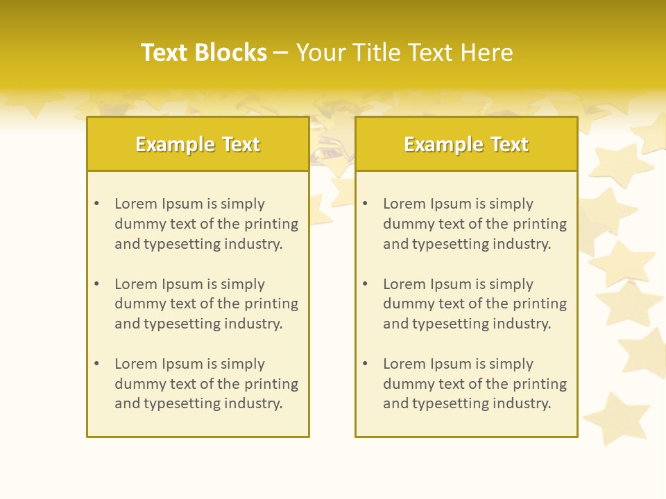 Party Shape Isolated PowerPoint Template