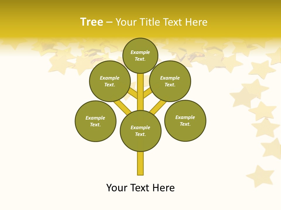 Party Shape Isolated PowerPoint Template