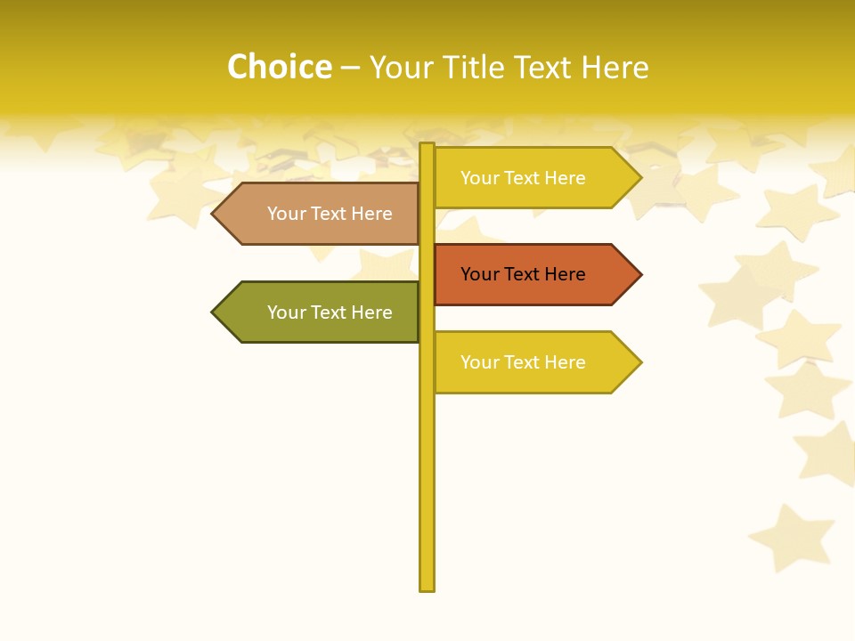 Party Shape Isolated PowerPoint Template