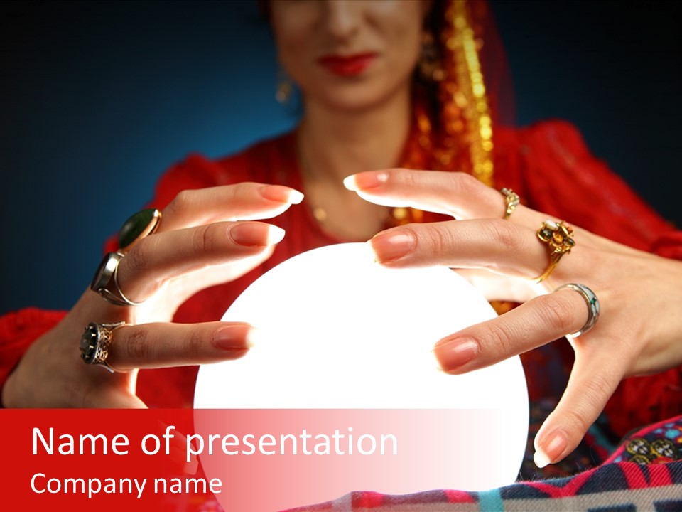 Foretell Expressive Teller PowerPoint Template