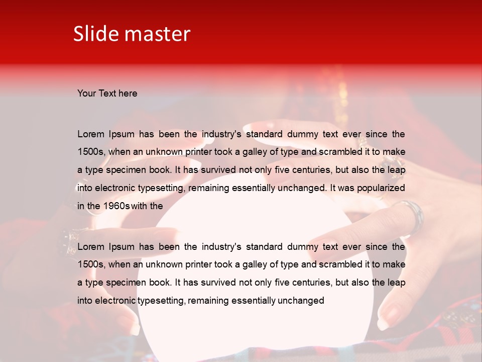 Foretell Expressive Teller PowerPoint Template
