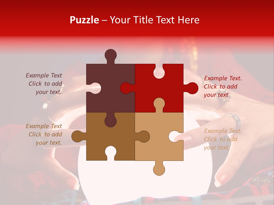 Foretell Expressive Teller PowerPoint Template