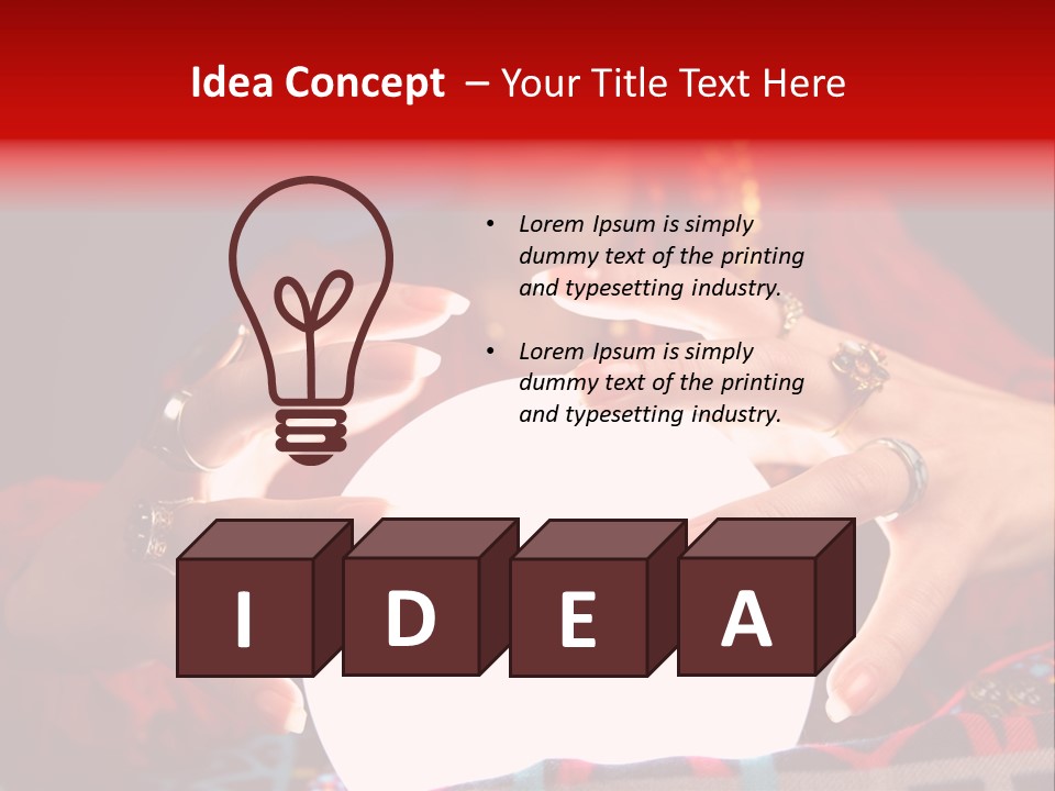 Foretell Expressive Teller PowerPoint Template