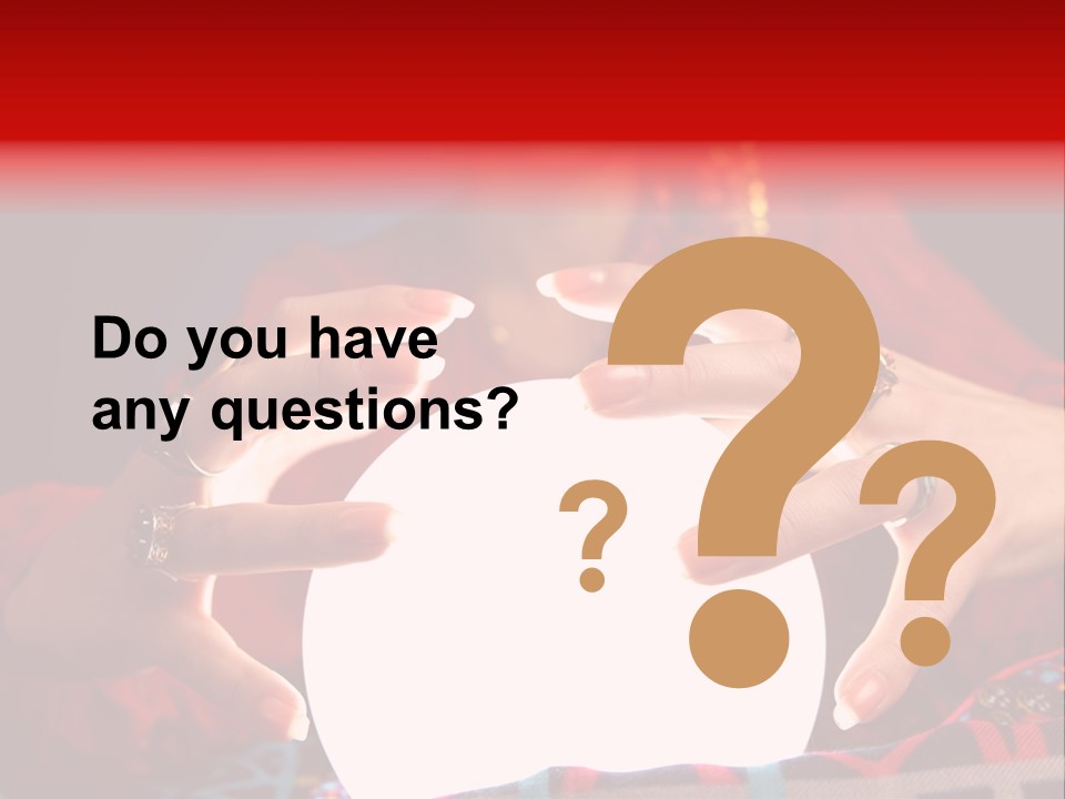 Foretell Expressive Teller PowerPoint Template