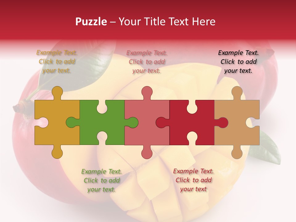 Sweet Diet Nutrition PowerPoint Template