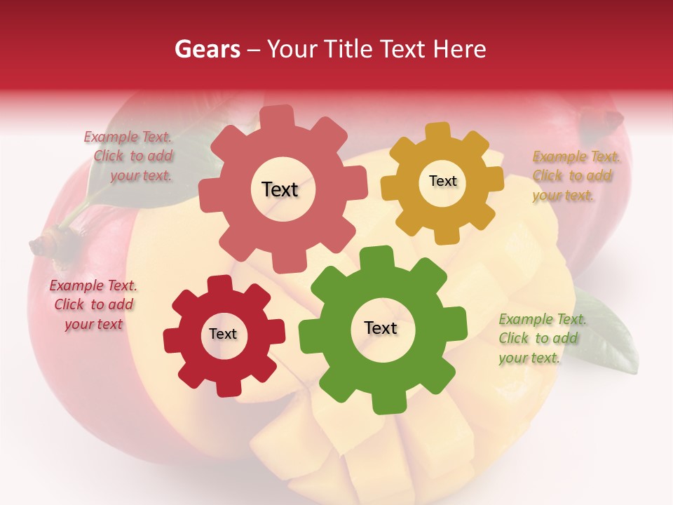 Sweet Diet Nutrition PowerPoint Template