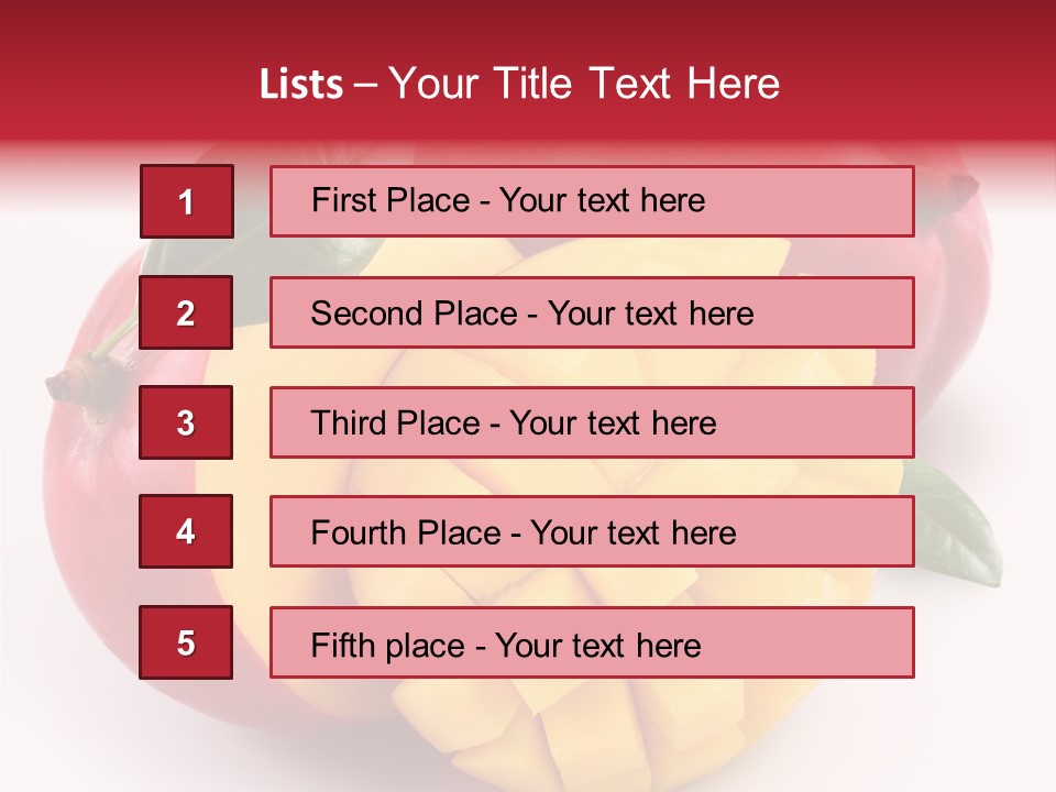 Sweet Diet Nutrition PowerPoint Template