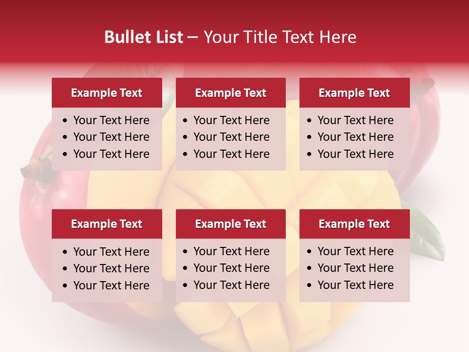 Sweet Diet Nutrition PowerPoint Template