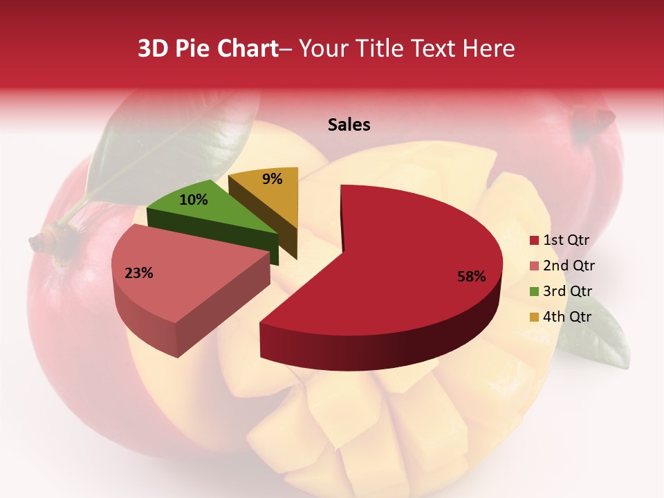 Sweet Diet Nutrition PowerPoint Template