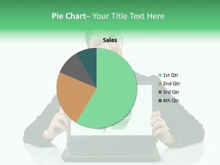 White Display Happy PowerPoint Template