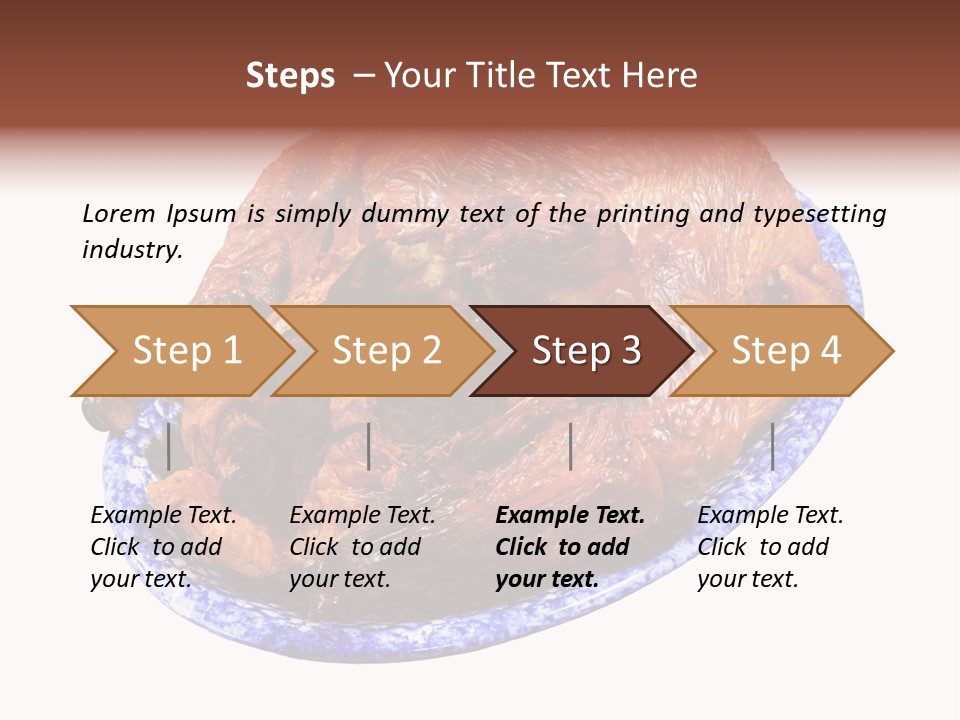 Disaster Turkey Fowl PowerPoint Template