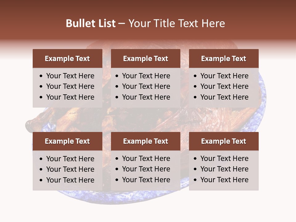 Disaster Turkey Fowl PowerPoint Template