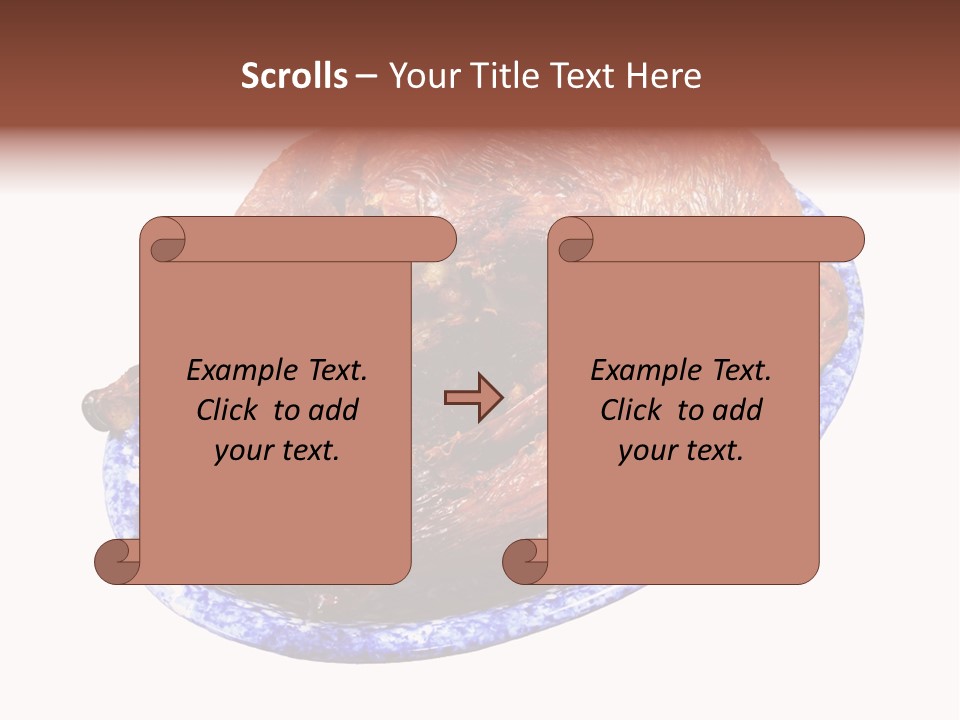 Disaster Turkey Fowl PowerPoint Template