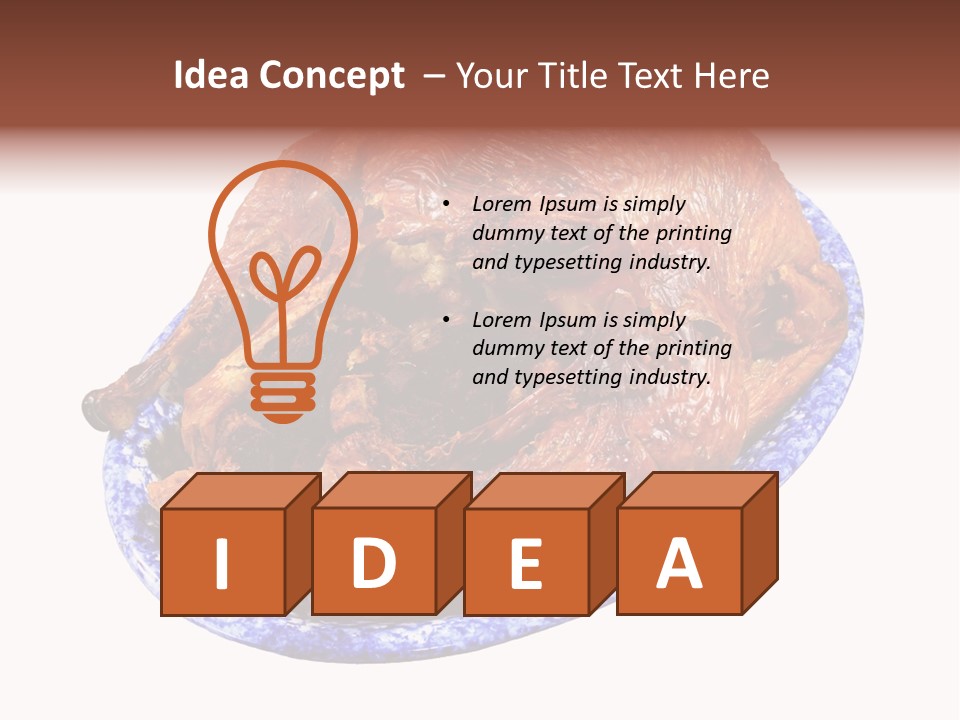 Disaster Turkey Fowl PowerPoint Template