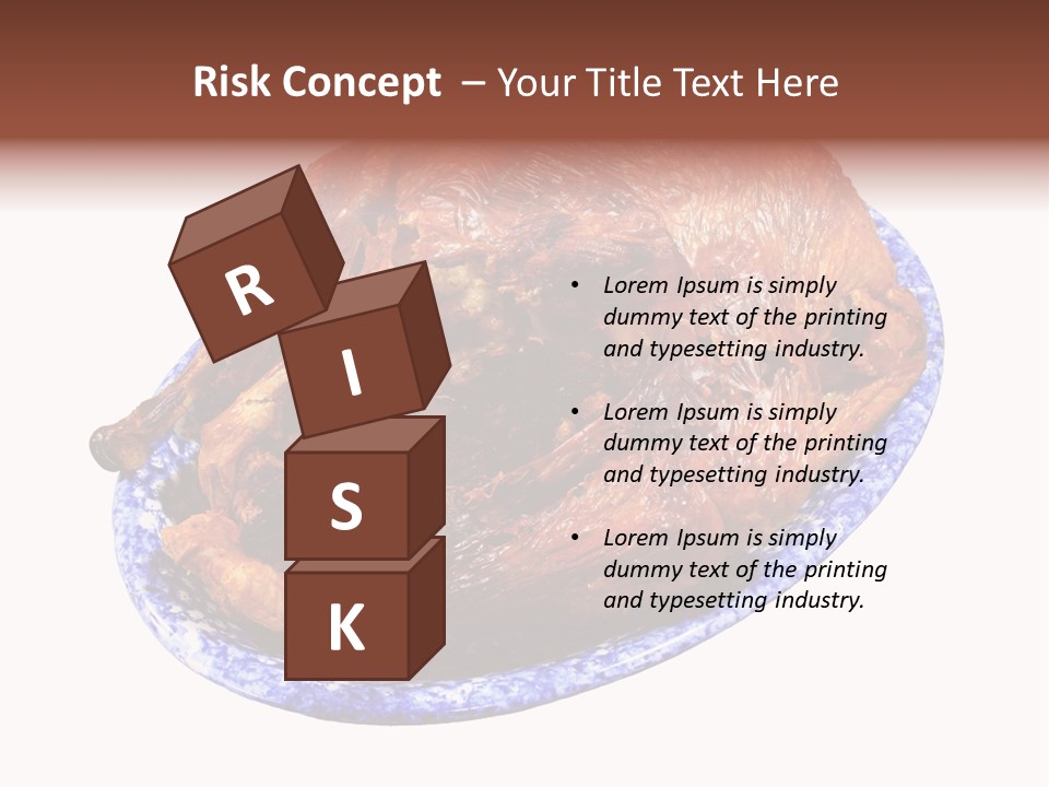 Disaster Turkey Fowl PowerPoint Template