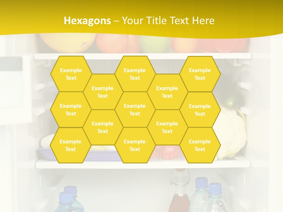 Indoors Fruit Milk PowerPoint Template