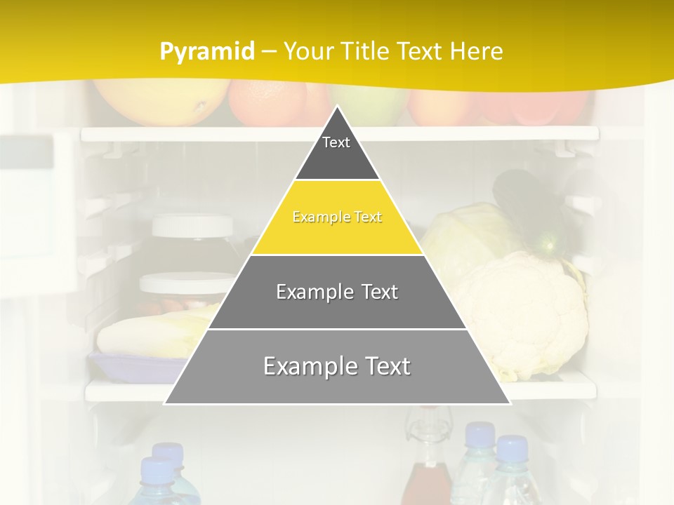 Indoors Fruit Milk PowerPoint Template