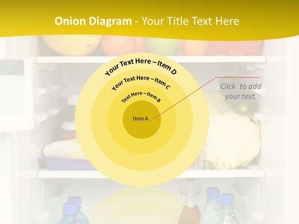 Indoors Fruit Milk PowerPoint Template