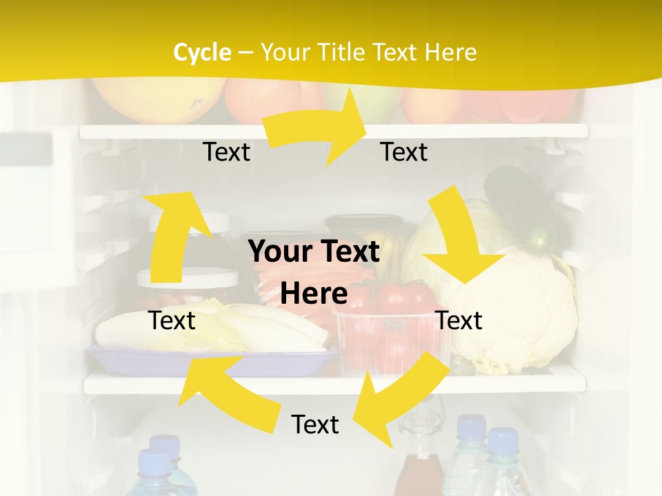 Indoors Fruit Milk PowerPoint Template