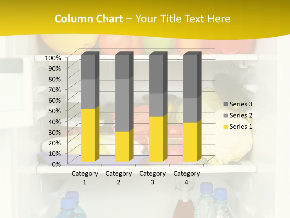 Indoors Fruit Milk PowerPoint Template