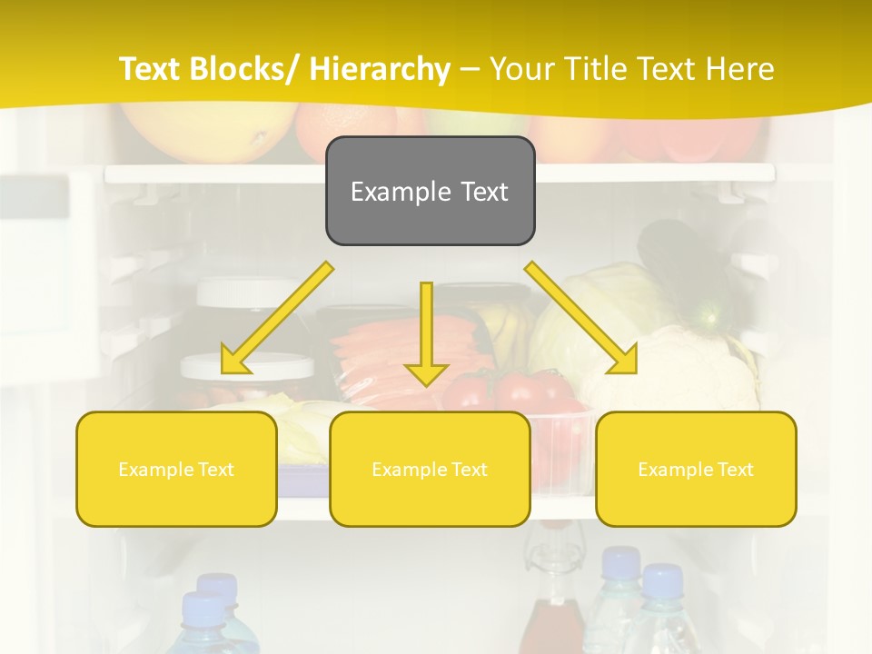 Indoors Fruit Milk PowerPoint Template