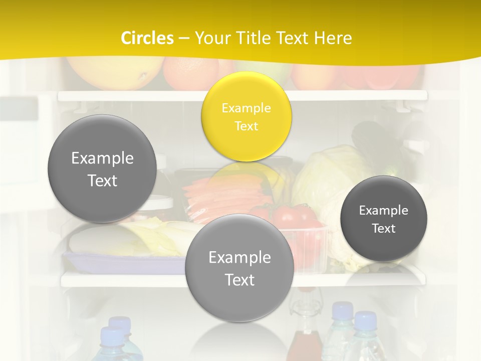 Indoors Fruit Milk PowerPoint Template