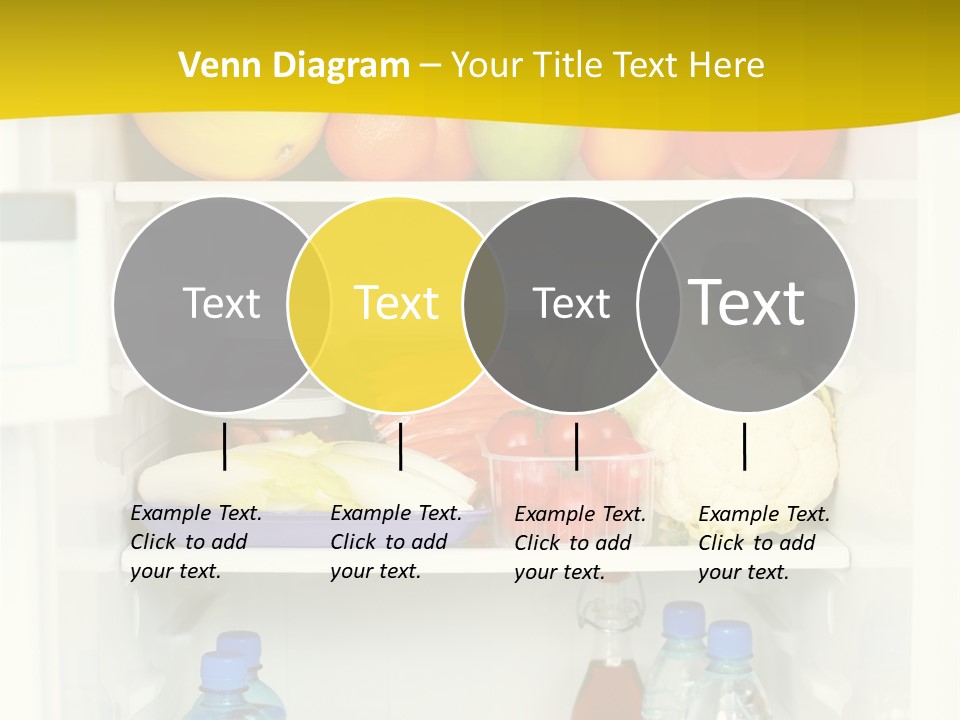 Indoors Fruit Milk PowerPoint Template