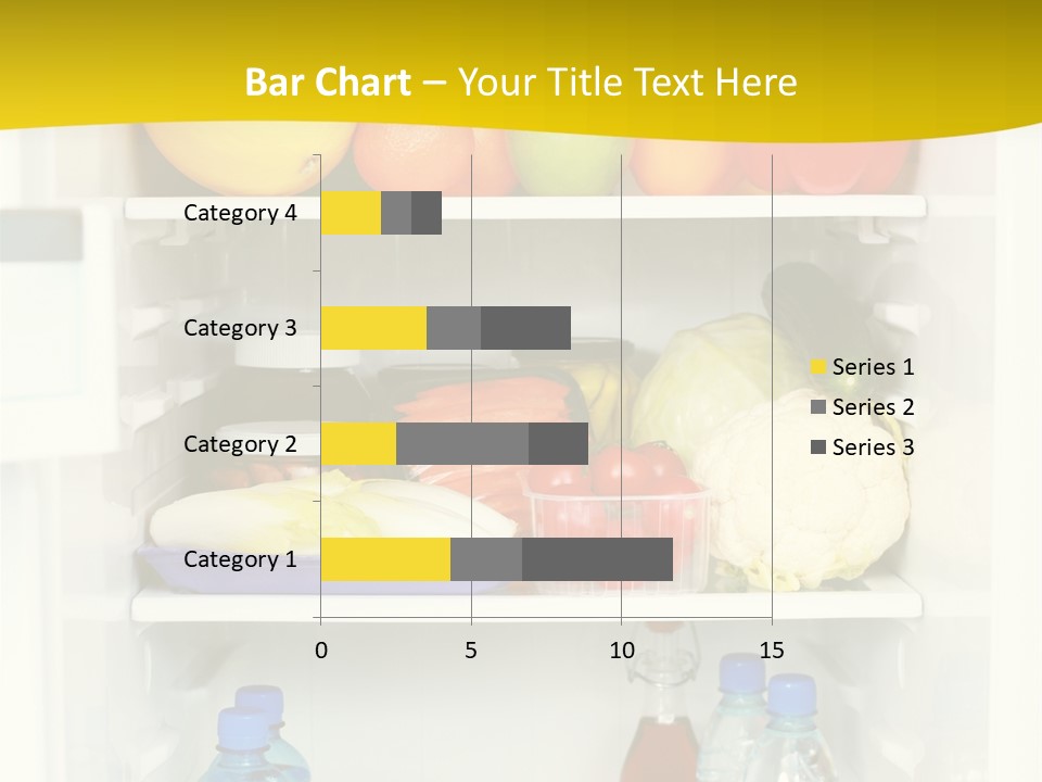 Indoors Fruit Milk PowerPoint Template