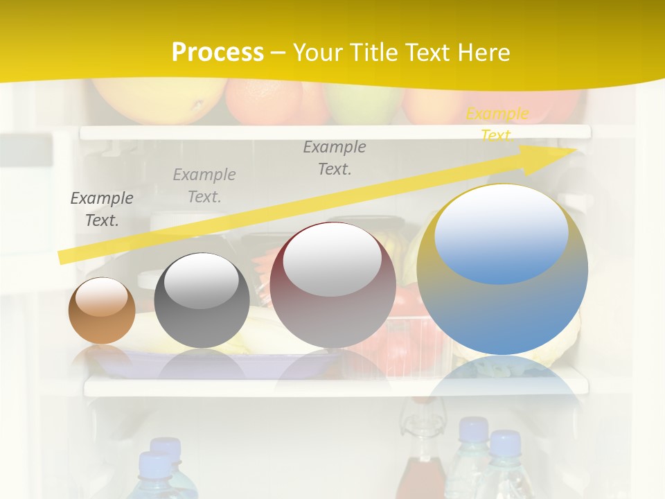 Indoors Fruit Milk PowerPoint Template