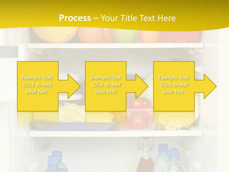 Indoors Fruit Milk PowerPoint Template
