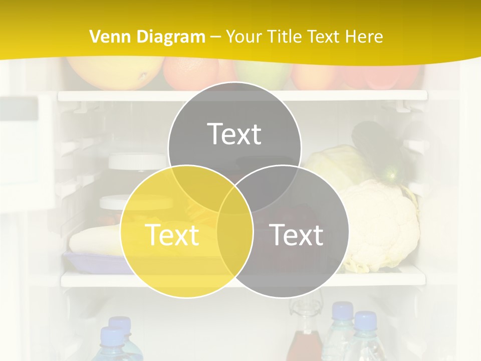Indoors Fruit Milk PowerPoint Template