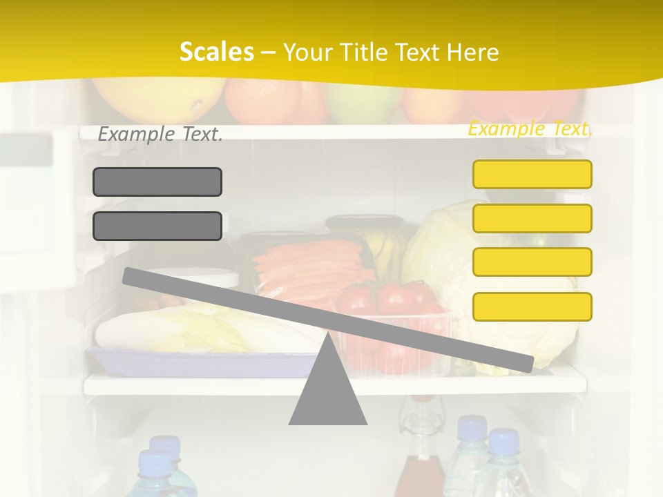 Indoors Fruit Milk PowerPoint Template