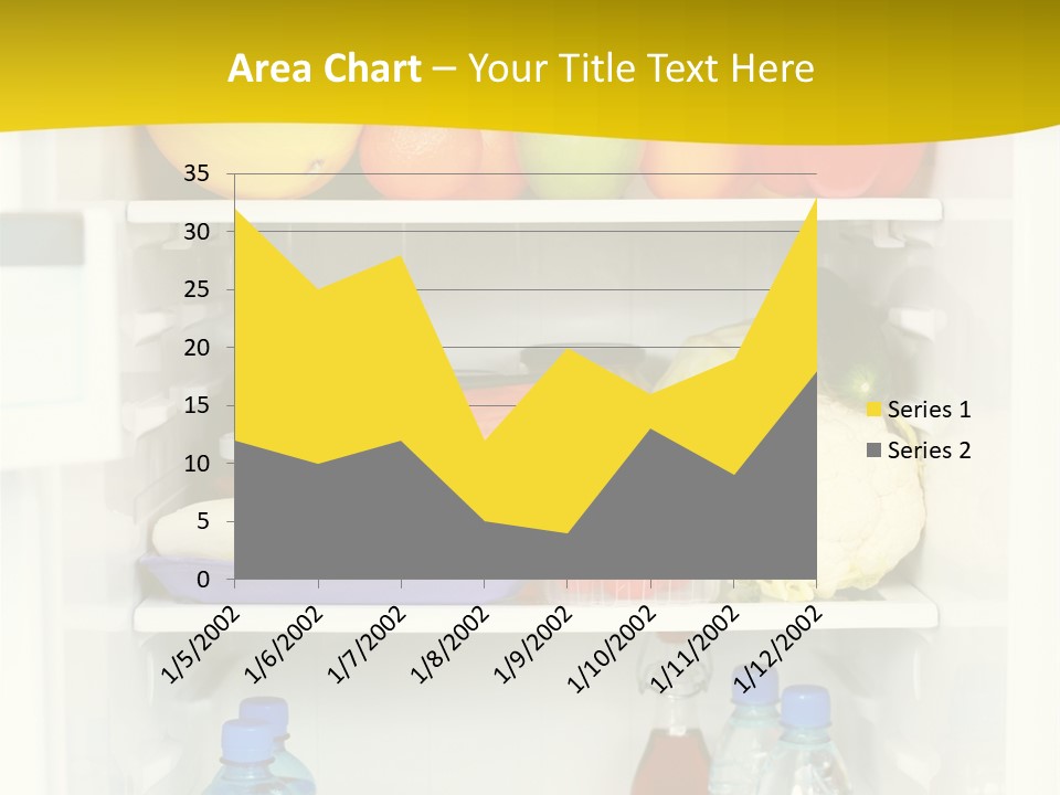 Indoors Fruit Milk PowerPoint Template