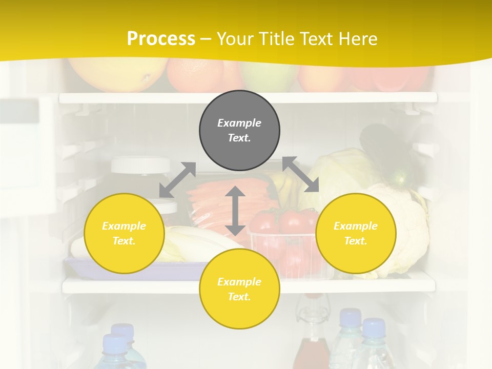 Indoors Fruit Milk PowerPoint Template