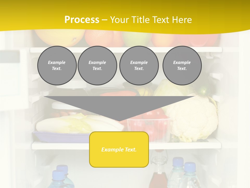 Indoors Fruit Milk PowerPoint Template