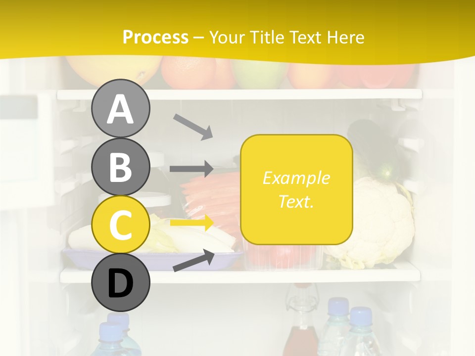 Indoors Fruit Milk PowerPoint Template
