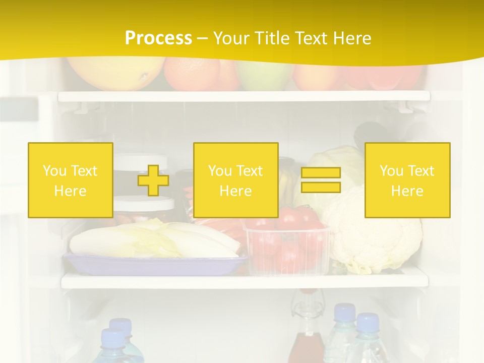 Indoors Fruit Milk PowerPoint Template