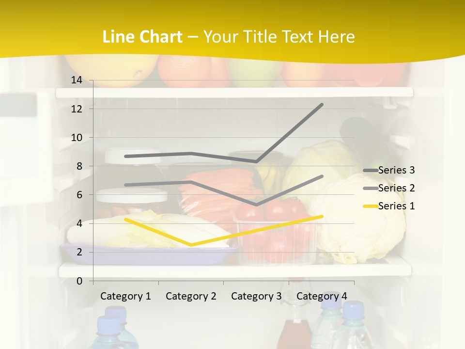 Indoors Fruit Milk PowerPoint Template