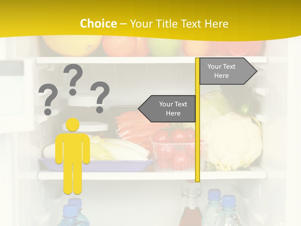 Indoors Fruit Milk PowerPoint Template