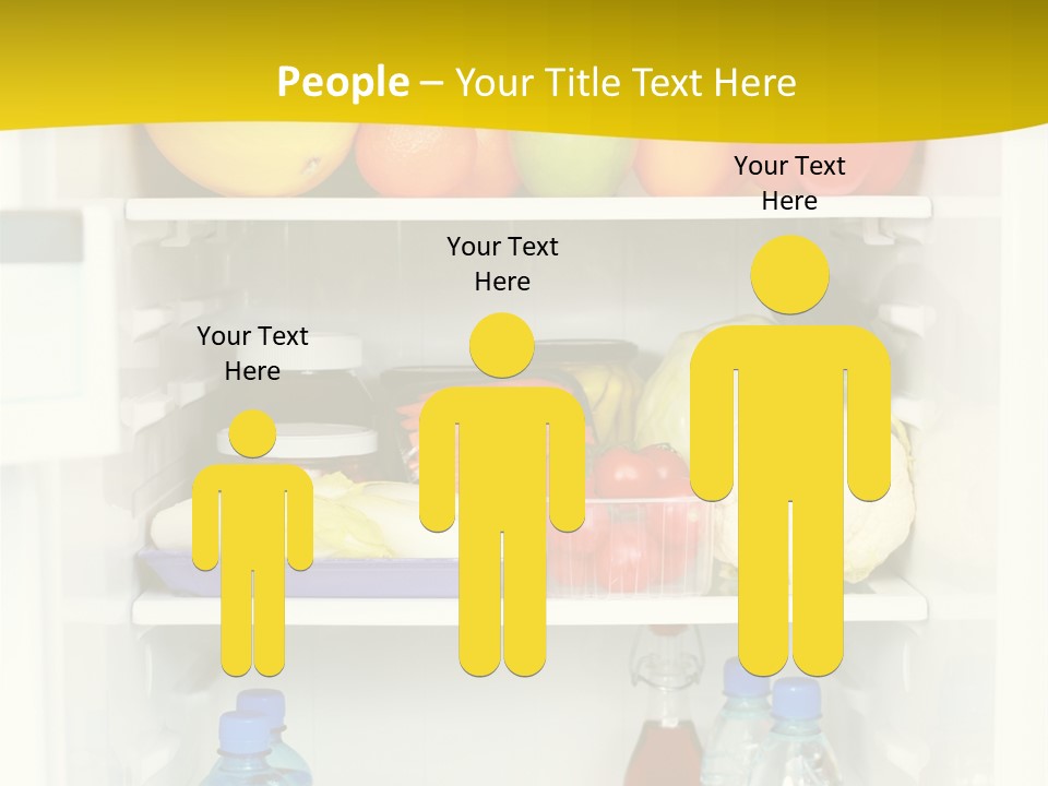 Indoors Fruit Milk PowerPoint Template