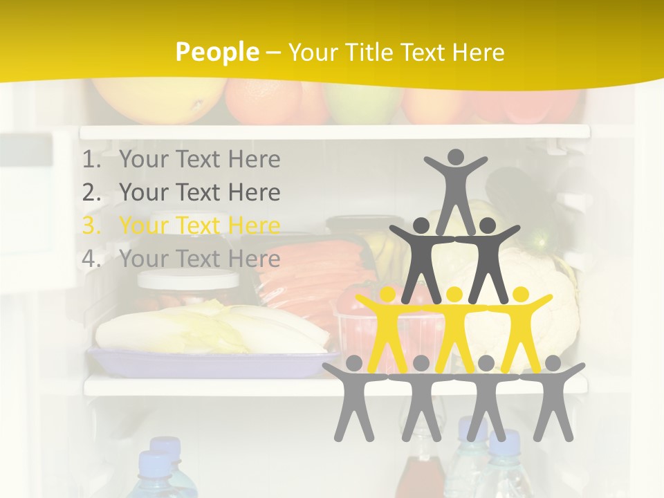 Indoors Fruit Milk PowerPoint Template