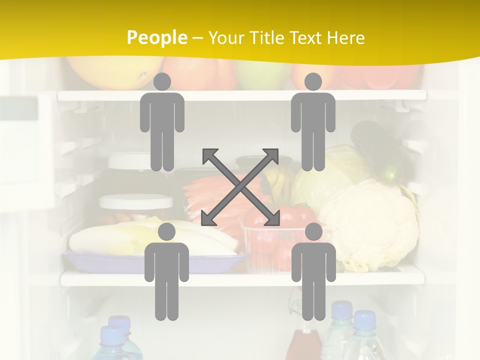 Indoors Fruit Milk PowerPoint Template