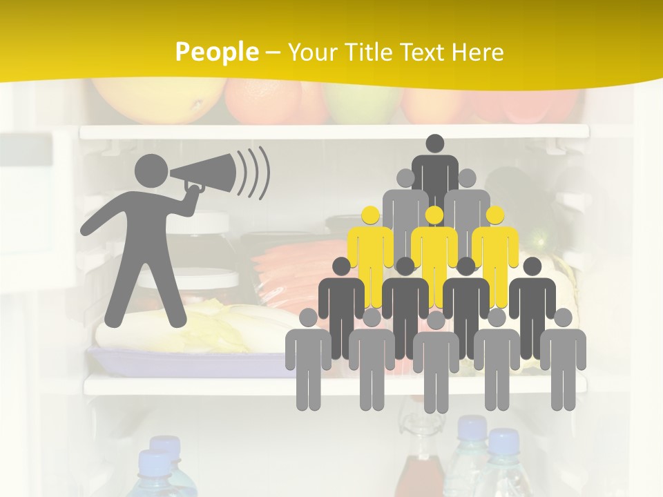 Indoors Fruit Milk PowerPoint Template