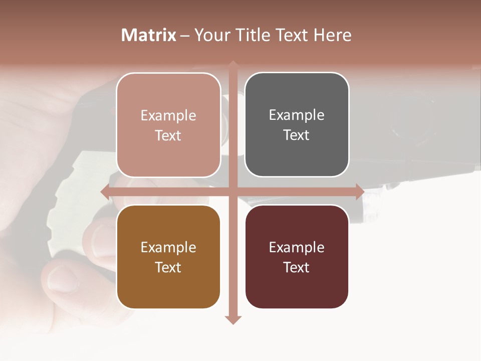 Weapon Enforcement Control PowerPoint Template