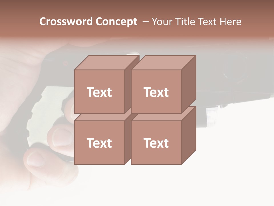 Weapon Enforcement Control PowerPoint Template