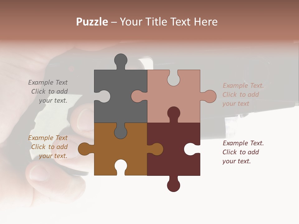 Weapon Enforcement Control PowerPoint Template
