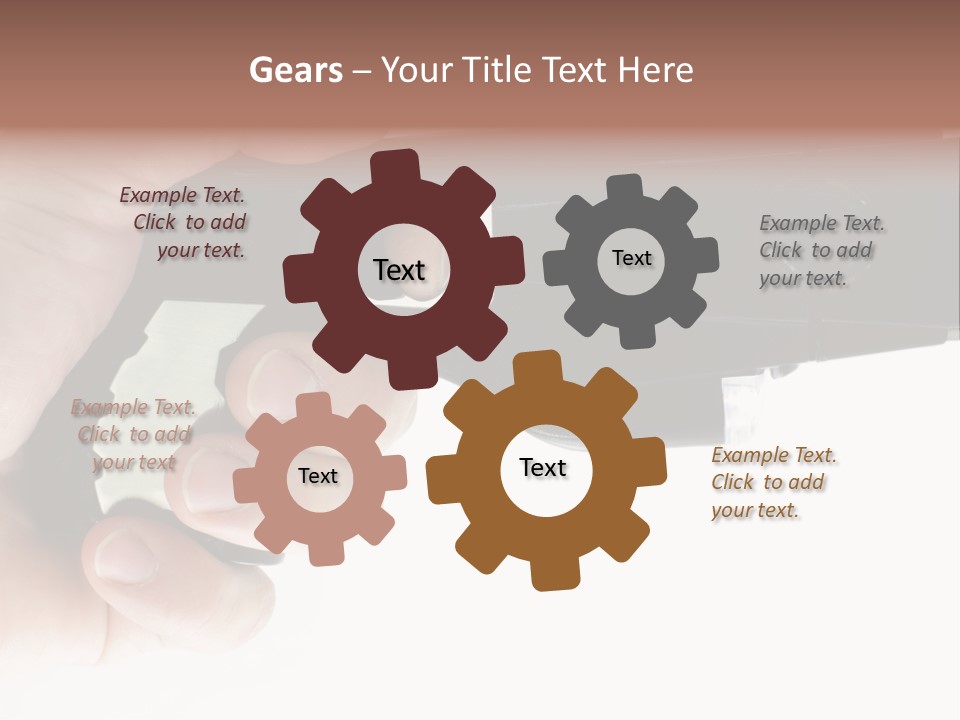 Weapon Enforcement Control PowerPoint Template