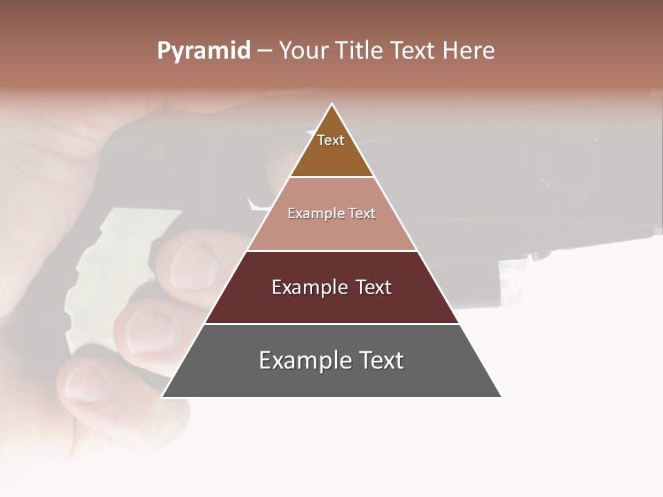 Weapon Enforcement Control PowerPoint Template
