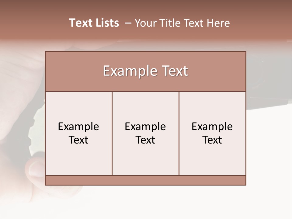 Weapon Enforcement Control PowerPoint Template