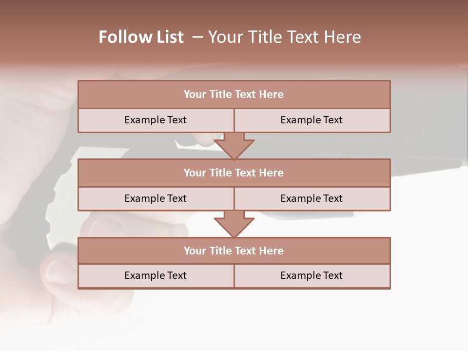 Weapon Enforcement Control PowerPoint Template